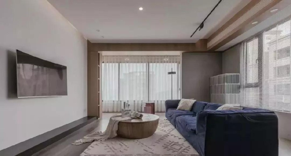 164㎡簡(jiǎn)約風(fēng)，用高級藍打造極美空間
